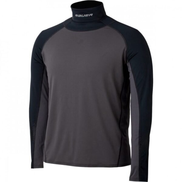 Bauer Neckprotekt Childrens Long Sleeve Ribano T-shirt