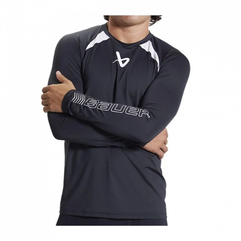 lupin-wear-ca-bauer-performance-ribano-long-sleeve-t-shirt-m-1058853-844580 Bauer Performance ribano long sleeve T-shirt M 1058853 - Image 1