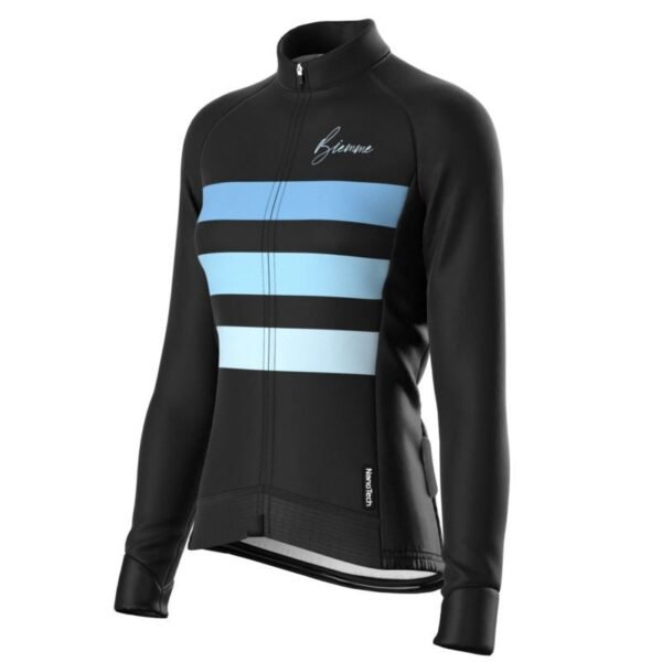 Biemme long sleeve MERINGA black and blue L
