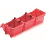 BINEER SHORT WORKSHOP BIN SET 8 PCS RED KISTENBERG - Image 2