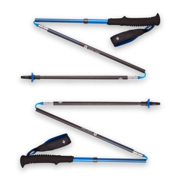 Black Diamond DISTANCE CARBON Z-POLE 130 cm trekking poles