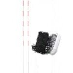 Black volleyball net with antennas Netex SI0006/7 - Image 2