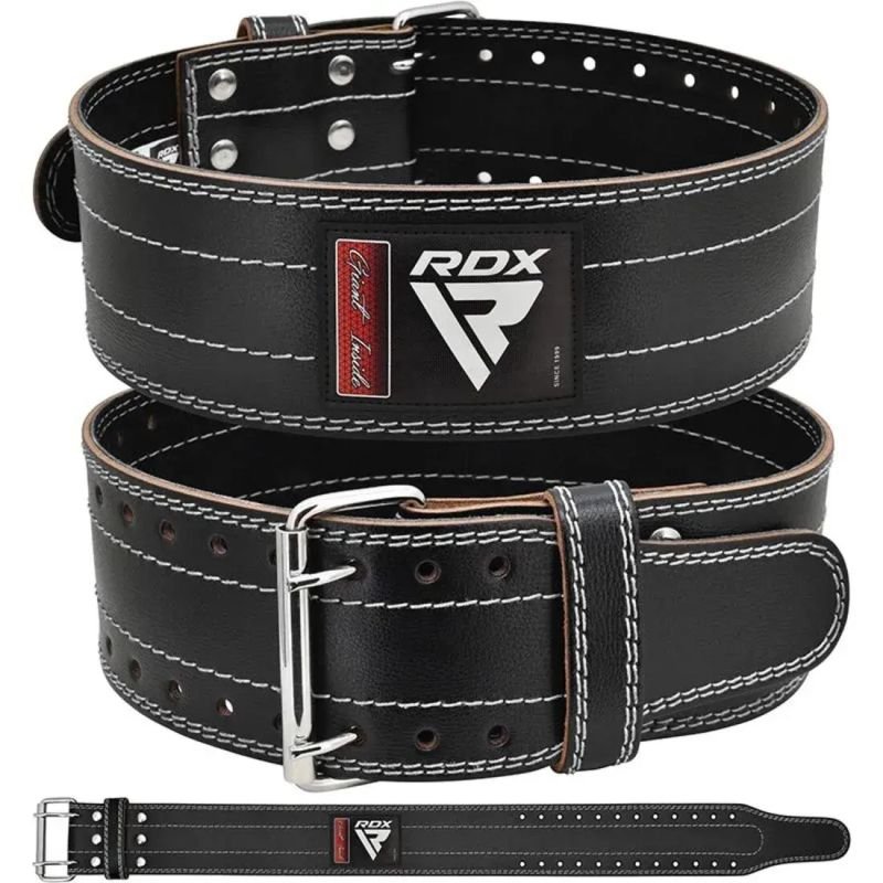 lupin-wear-ca-bodybuilding-leather-belt-rd1-rdx-black-s-1732777 BODYBUILDING LEATHER BELT RD1 RDX BLACK S - Image 1