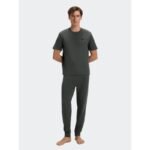 Boss Nightwear Waffle Open Green (50535878-345) - Image 5
