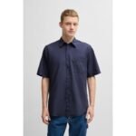 BOSS Relegant 6 short M BLU shirt (50537331-418) - Image 4