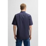 BOSS Relegant 6 short M BLU shirt (50537331-418) - Image 5