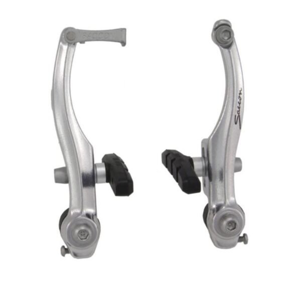 Brake shoes h110 2x90 silver straight spring