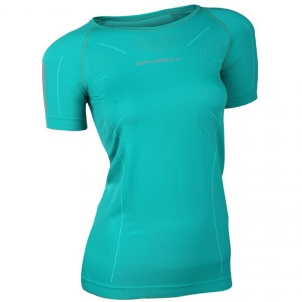 Brubeck Athletic Womens T-Shirt Azure Green SS11080