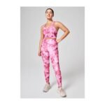 CASALL Blossom High Waist Tights Pink Leggings - Image 2
