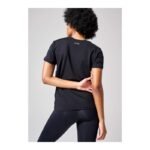 CASALL Essential Mesh Detail Tee Black - Image 6