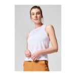 CASALL Soft Texture Tank White Training T-shirt - Image 2