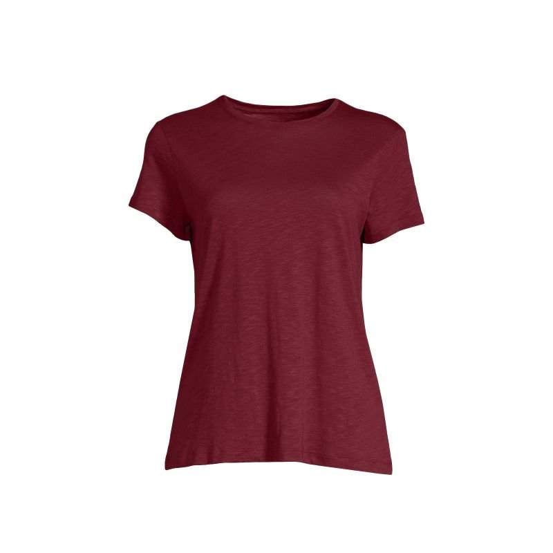 lupin-wear-ca-casall-soft-texture-tee-evening-red-1750777 CASALL Soft Texture Tee evening red - Image 1