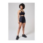 CASALL Ultra High Waist Hot Pant Sports Boxer Shorts Black - Image 3