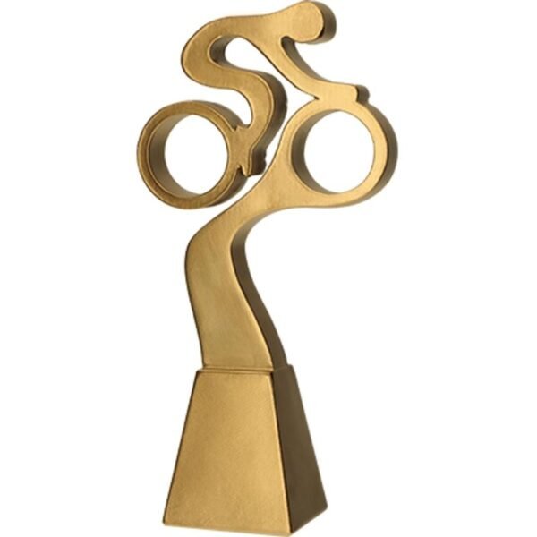 Cast figure - Golden Line cycling
