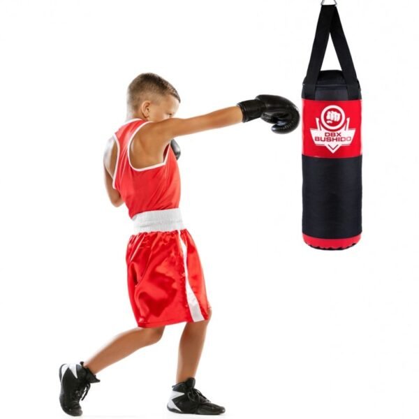 Childrens Punching Bag - Kids Red - 60 cm / 7 kg