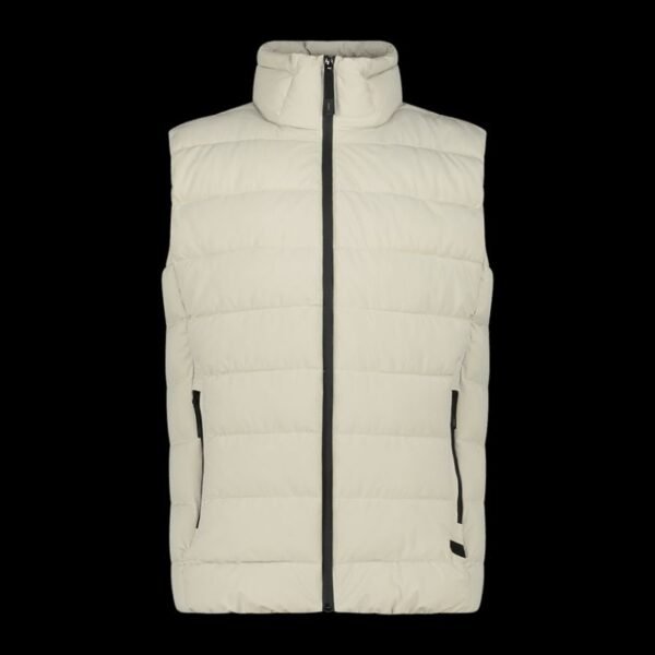 CMP mens insulated vest, winter sports vest, beige (34K0757/A238)