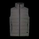CMP mens insulated vest, winter sports vest, gray (34K0757/E910) - Image 8