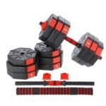 Composite dumbbell HMS SGC30 30kg + barbell - Image 2