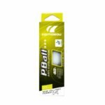 Cornilleau P-BALL ITTF table tennis balls white 3 pcs. - Image 7