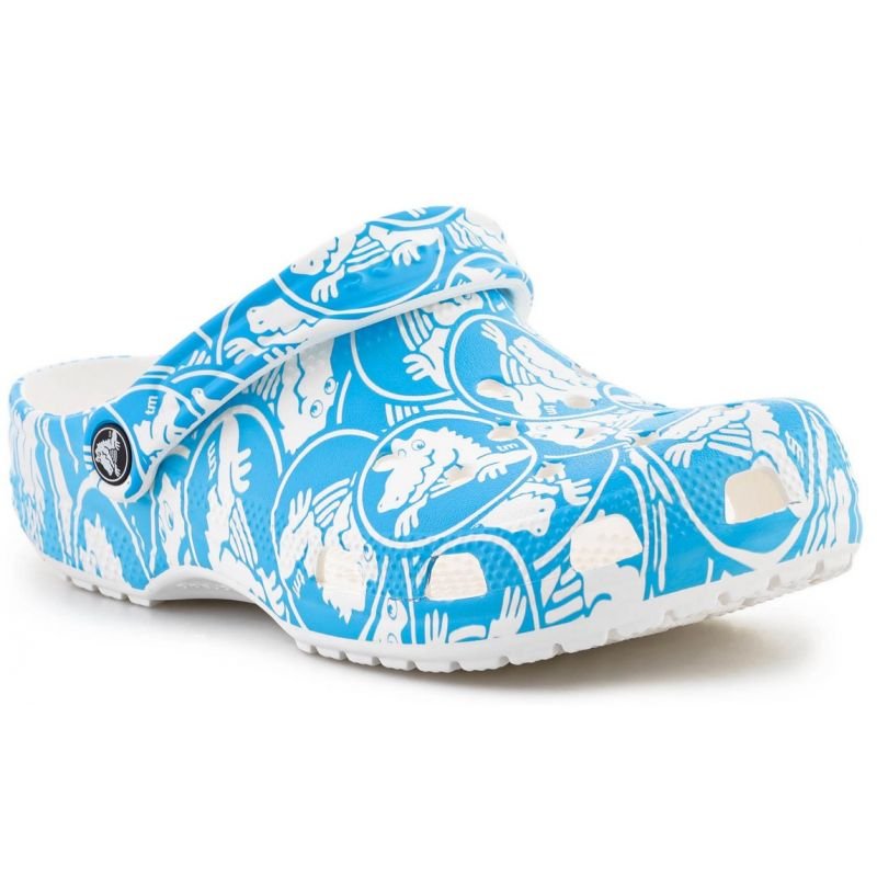 lupin-wear-ca-crocs-classic-duke-print-clog-210003-4ox-1146182 Crocs Classic Duke Print Clog 210003-4OX - Image 1