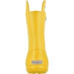 Crocs Handle It Kids 12803 Yellow Rain Boots - Image 4