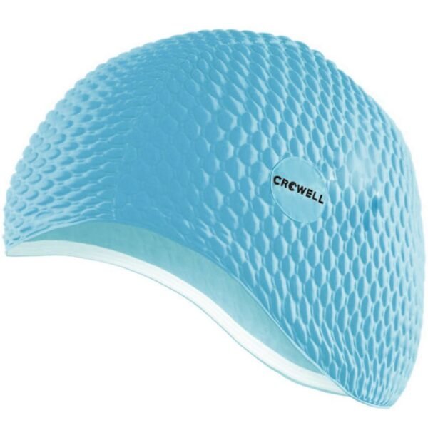 Crowell Java bubble swim cap, light blue, col.5