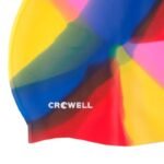 Crowell Multi-Flame-03 Silicone Swimming Cap - Image 2