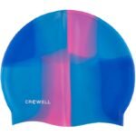 Crowell Multi-Flame-09 Silicone Swimming Cap