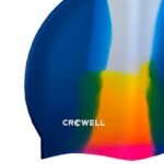Crowell Multi Flame Silicone Swimming Cap, col. 14 - Image 4