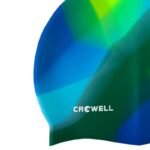 Crowell Multi Flame Silicone Swimming Cap, col.20 - Image 2