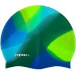 Crowell Multi Flame Silicone Swimming Cap, col.20 - Image 3