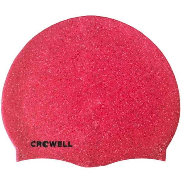 Crowell Recycling Pearl Silicone Swim Cap, Pink, Col. 3