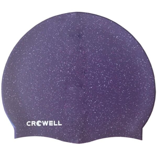 Crowell Recycling Pearl Silicone Swim Cap, Purple, Color 4
