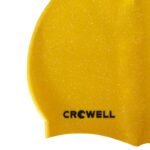 Crowell Recycling Pearl Silicone Swim Cap Yellow Color 7 - Image 6