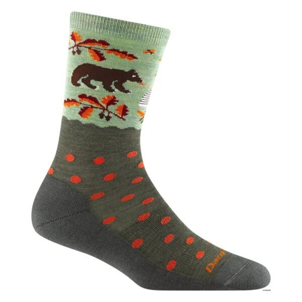 Darn Tough Wild Life Crew Lightweight socks with Cushion 6105-C-7009