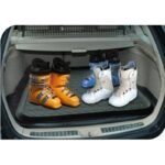 DRAINER SHOE RACK DRY PAD TRUNK MAT 100x90CM BLACK - Image 2