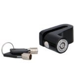 DUNLOP BLACK BRAKE DISC LOCK WITH CABLE LOCK - Image 2