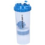 DUNLOP BLUE 550ML COCKTAIL SHAKER FOR NUTRITIONAL FOOD BOTTLE - Image 2