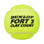 Dunlop Fort Clay Court Tennis Balls 4 pcs 601613 - Image 4
