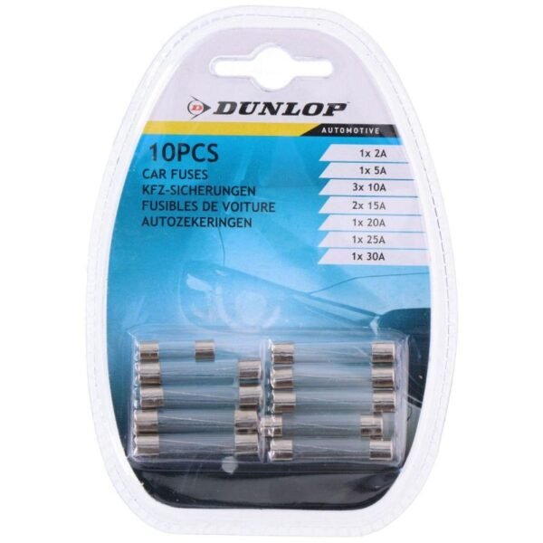 DUNLOP GLASS FUSE SET 10 PCS
