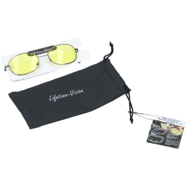 DUNLOP METAL NIGHT DRIVING GLASSES
