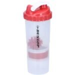 DUNLOP RED 550ML COCKTAIL SHAKER FOR NUTRITIONAL FOOD BOTTLE - Image 2