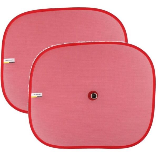 DUNLOP RED SUN VISOR WITH SUCTION CUP 2 PCS