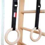 EXERCISE ACCESSORIES IN NATURAL WOOD COLOR BENCHK A204 - Image 4