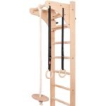 EXERCISE ACCESSORIES IN NATURAL WOOD COLOR BENCHK A204 - Image 7