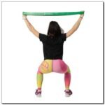 Exercise band HMS GREEN GU05 45x4.5x2080 mm - Image 5
