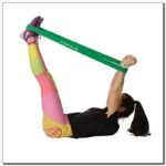 Exercise band HMS GREEN GU05 45x4.5x2080 mm - Image 8