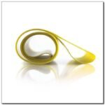Exercise band HMS GU04 YELLOW 0.4 x 50 x 500 MM 17-33-010 - Image 4