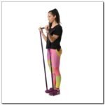Exercise band HMS PURPLE GU05 32x4.5x2080 mm - Image 6