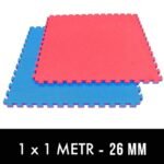 Exercise mat with Safety Certificate - Puzzle 1x1m - Tatami 26mm